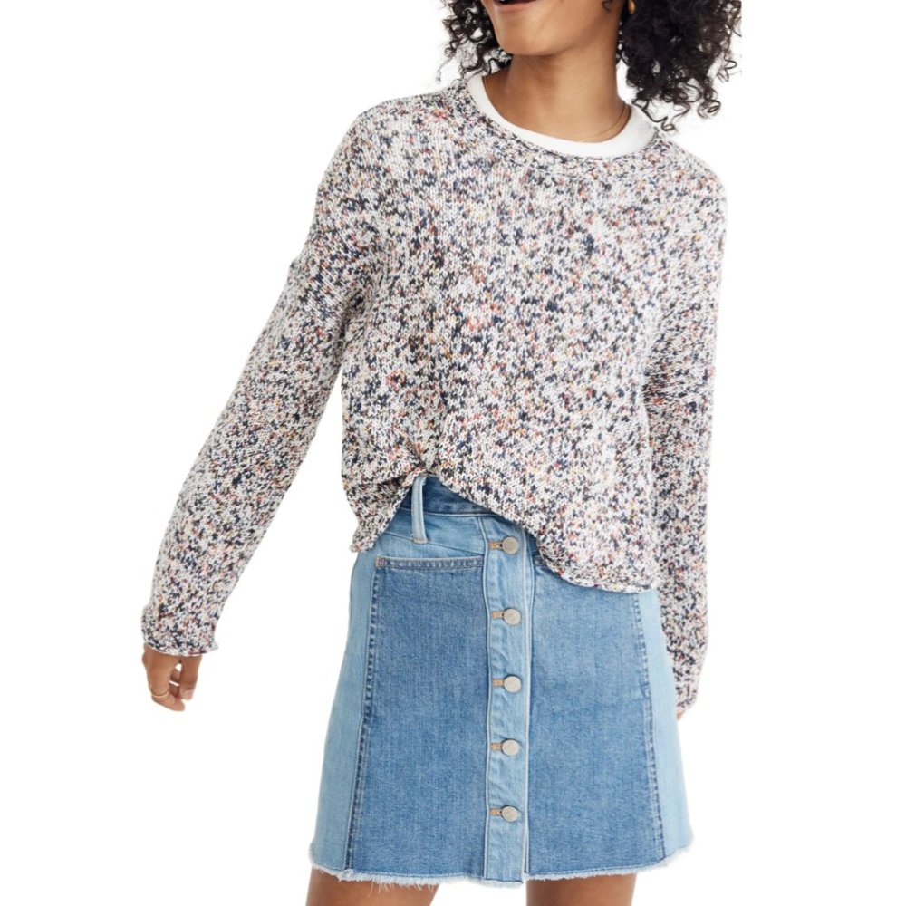 Madewell Confetti Sweater Multicolor - Picture 2 of 6